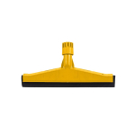 HEAVY DUTY PLASTIC FLOOR SQUEEGEE - 55CM - YELLOW