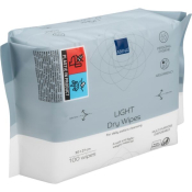 Abena Light Dry Wipes - Single Use