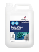 Jangro Spray and Wipe With Bleach - 5L