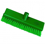Hygiene Medium Flat Sweeping Broom Head - 305mm - Green