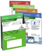 JANGRO PROFESSIONAL KITCHEN HYGIENE GUIDE - INSTRUCTION PACK - A4