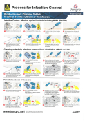 Jangro Professional Infection Control - Chlorine Tablets Wall Chart - A4
