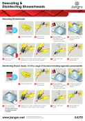 JANGRO DESCALING AND DISINFECTING SHOWERHEADS WALL CHART - A3