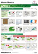 KITCHEN CLEANING WALL CHART A3