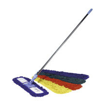 60cm Sweeper complete with break frame, chrome plated handle & acrylic sweeper heads - Blue